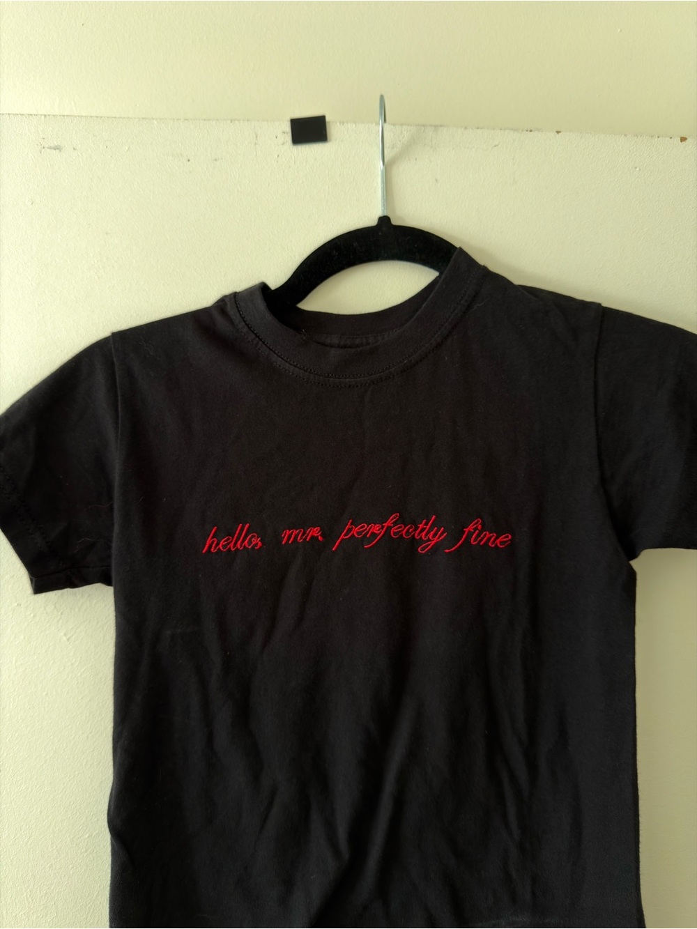Jonas Brother baby Tee with Red Script